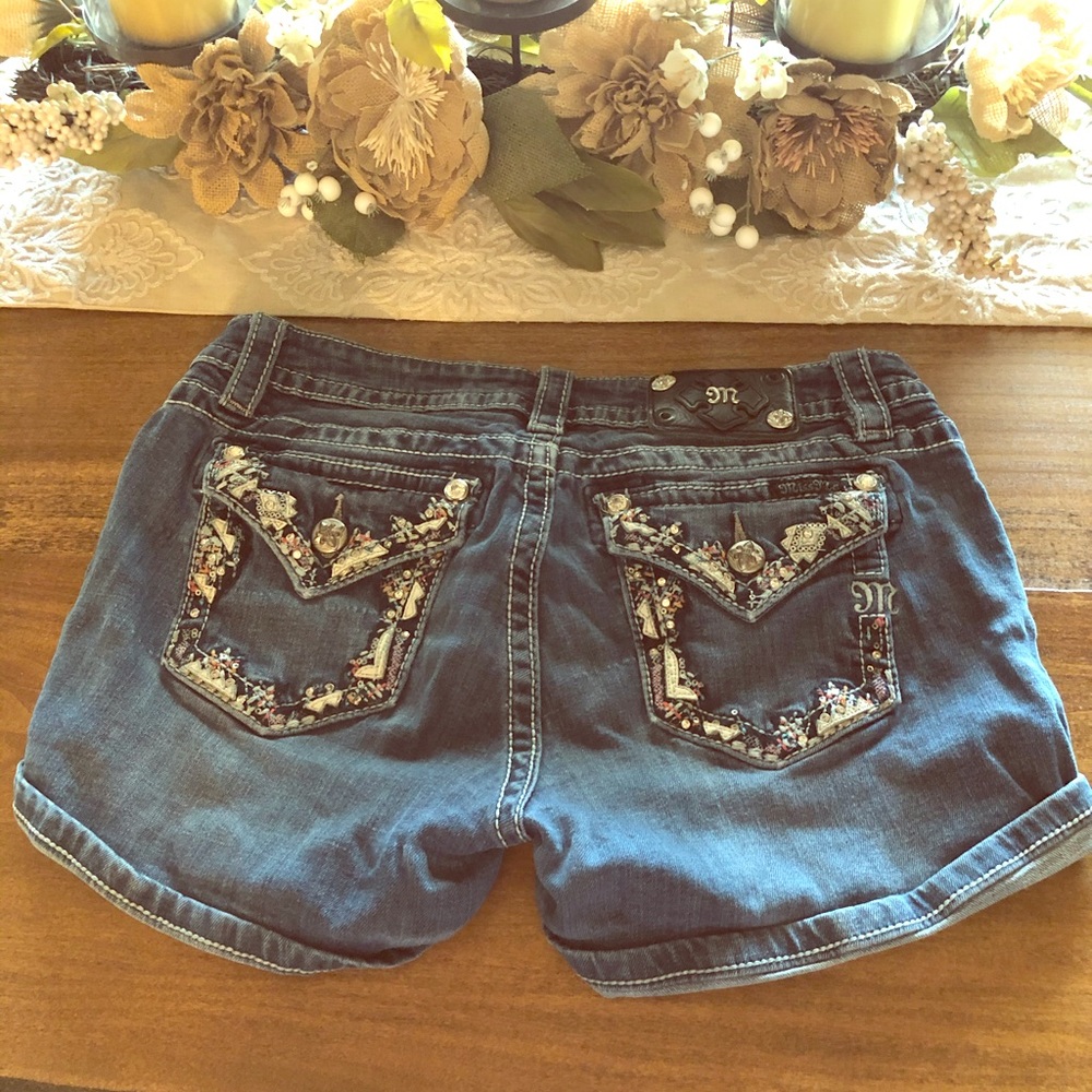 Miss Me Denim Shorts